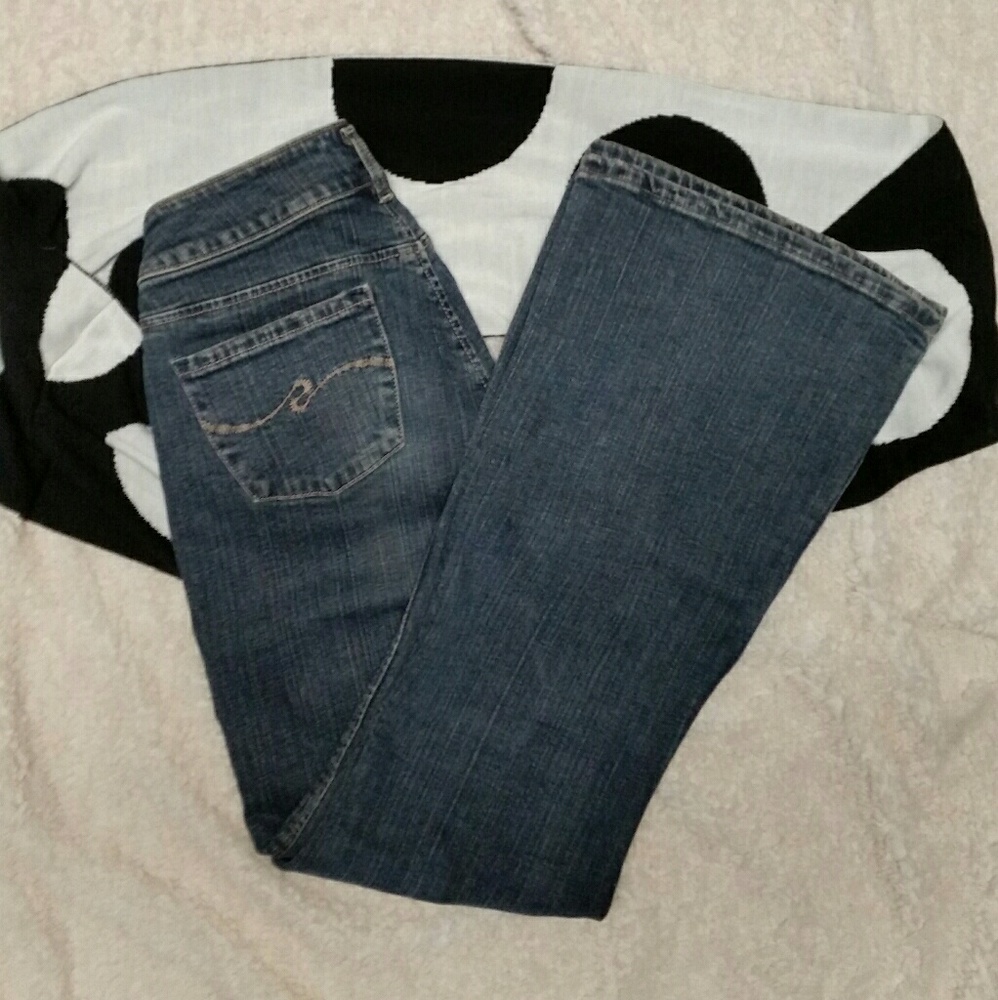 Silver Matrix Jeans